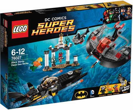 LEGO Super Heroes 76027 Atak Czarnej Manty 