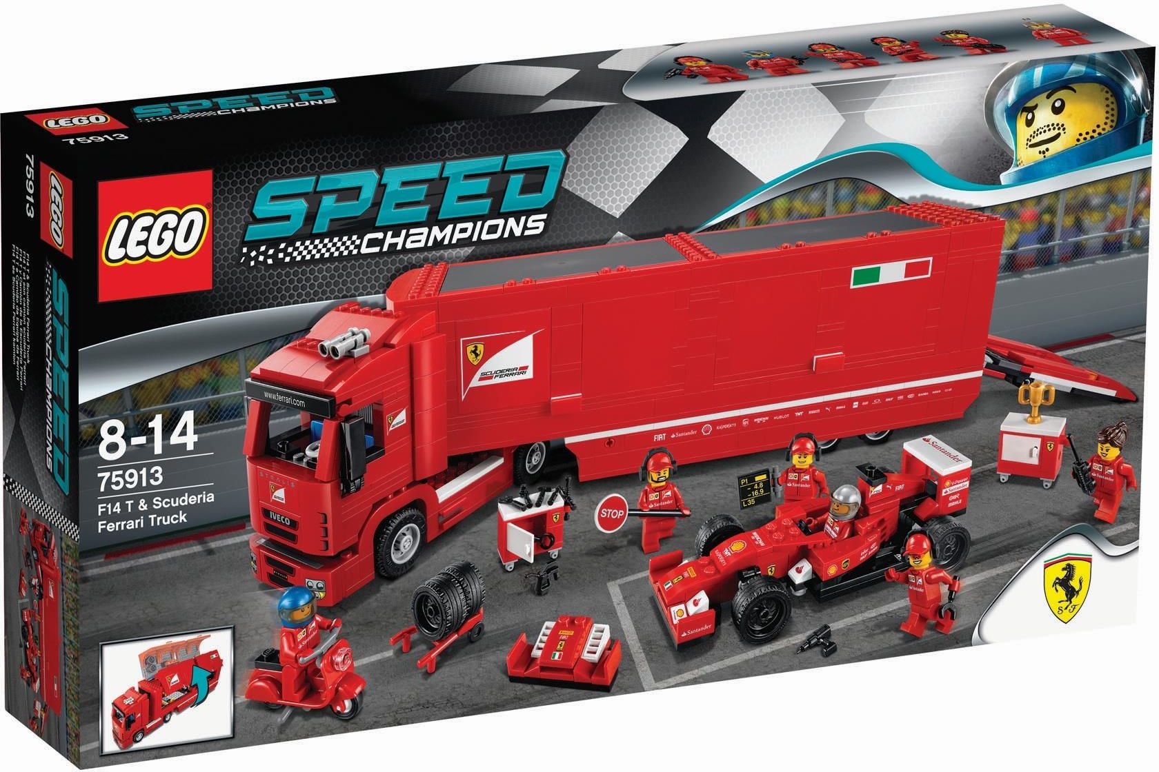 Klocki Lego Speed Champions Ciężarówka F14 T Scuderia Ferrari 75913