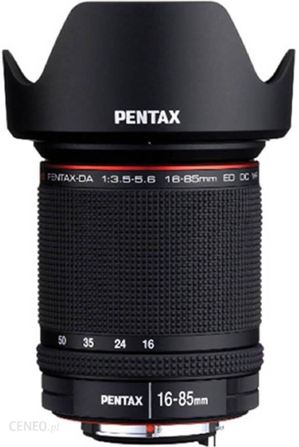 Obiektyw do aparatu Pentax HD DA 16-85mm F3.5-5.6 ED DC WR - Ceny i