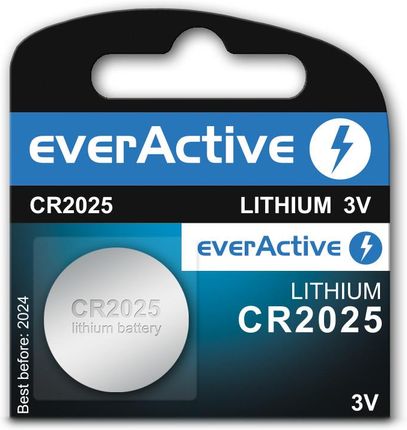Everactive Cr2025 Litowa Mini 3v