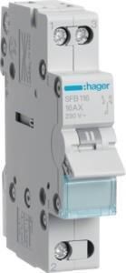 Hager Modułowy Przełącznik Izolacyjny I-0-Ii 1P 16A (Sfb116)