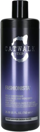 Tigi Catwalk Fashionista Violet Conditioner Odżywka Do Włosów 750 ml 