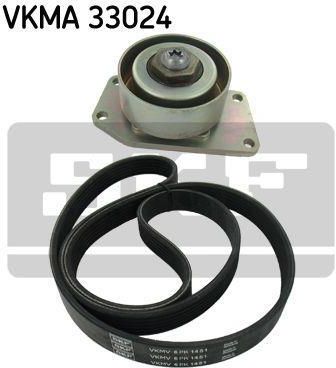 SKF VKMA 33024 Zestaw paska klinowego wielorowkowego (VKMA33024)
