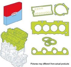 Zdjęcie CORTECO 417104P Zestaw uszczelek, głowica cylindrów (417104P) - Radomyśl Wielki