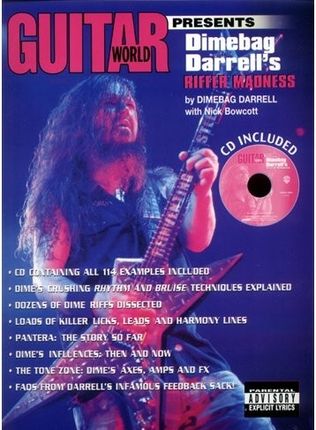 Guitar World Presents Dimebag Darrell's Riffer Madness: Book & CD