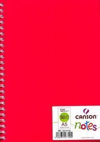 Canson Notes Z Okładką  Czerwony