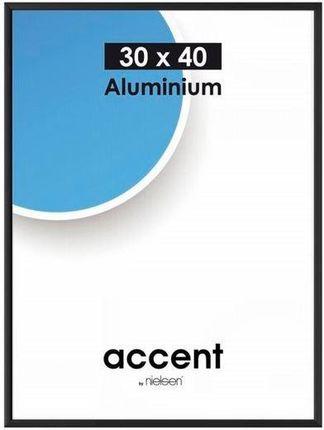 Nielsen DesignAccent 30x40 Aluminium czarny (52426)