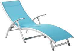 Zdjęcie Patio Łóżko Plażowe Summer - Niebieskie - Cieszyn