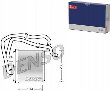 DENSO DRR12003 Wymiennik ciepła, ogrzewanie wnętrza (DRR12003)