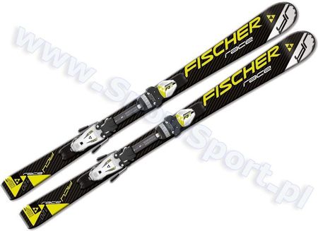 Narty Fischer Rc4 Race Jr 120 130 + Fj4 Ac Rail 14/15 - Ceny i