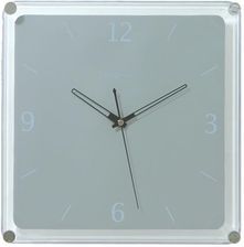 Zdjęcie Nextime ścienny 35x35cm szkło aluminum Mega 2851 - Krzeszowice