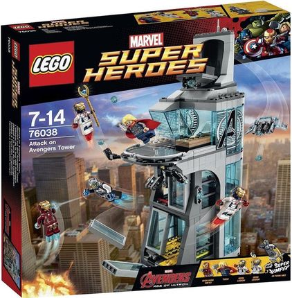 LEGO Super Heroes 76038 Atak na Wie Avengersow Ceny i opinie Ceneo.pl