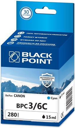 Black Point Do Canon Pixma Bci-3C/Bci-6C Cyan (BPC3/6C)