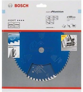 Bosch Tarcza pilarska Expert for Aluminium 165x30x2,6mm 52 2608644096