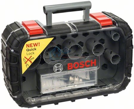 Bosch 6-częściowy zestaw bimetalowych pił otwornic Standard dla elektryków 22 29 35 44 51 64 mm 2608580885