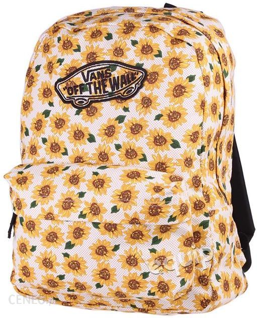 vans realm sunflower backpack