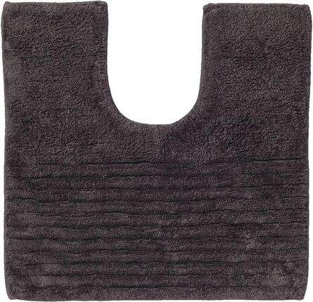 Sealskin dywanik z wycięciem pod WC Essence bawełna 45x50 cm antracyt (294438413)