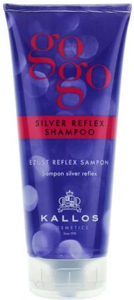 Kallos Gogo Silver Reflex Shampoo Szampon Do Włosów 200ml 
