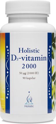Holistic Witamina D3 2000 cholekalcyferol 90 kaps