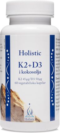 Holistic Witamina K2 + D3 w oleju z oliwek 60kaps.
