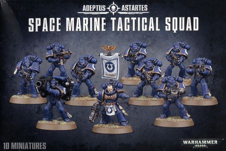Warhammer 40K: Space Marine Tactical Squad