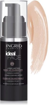 Ingrid Ideal Face Perfectly Cover Make Up Foundation Matująco Kryjący Fluid Do Twarzy 12 Natural Beige 35ml