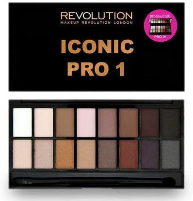 Makeup Revolution Salvation Palette Iconic Pro 1 Paletka cieni do powiek 