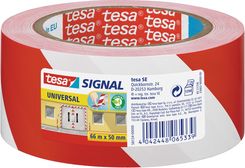 Zdjęcie Tesa Taśma ostrzegawcza Uniwersalna czerwono-biały (58134) - Łapy