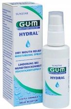 GUM Hydral Nawilżający spray na suchość w jamie ustnej kserostomię 50ml - opinii