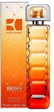 orange sunset hugo boss
