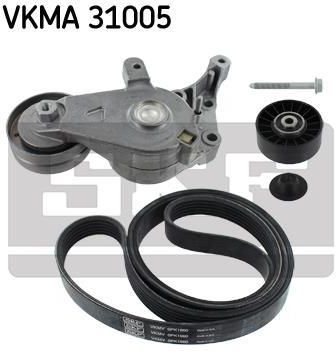 SKF VKMA 31005 Zestaw paska klinowego wielorowkowego (VKMA31005)