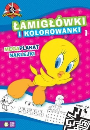 Looney Tunes Łamigłówki i kolorowanki Część 1.