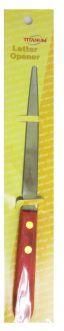 Titanum Nóż Do Listów Z Drewnianym Uchwytem Lk-002