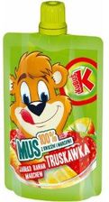 Zdjęcie Kubuś Mus Truskawkowy 0,1L - Kłobuck