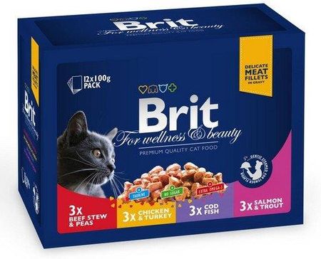 Brit Adult Family Plate Multipack 12X100G