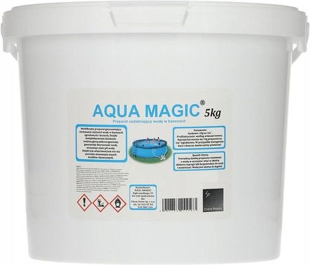 Chem Point Aqua Magic 6w1 Uzdatnianie Wody w Basenie Chlor 5kg