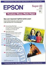Epson Premium Glossy Photo Paper, DIN A3+, 250g/m², 20 Arkuszy C13S041316 - Papier fotograficzny