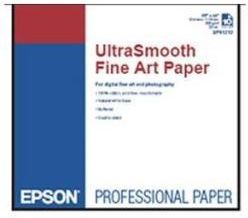 Epson Ultrasmooth Fine Art Paper, DIN A3+, 325g/m², 25 Arkuszy C13S041896