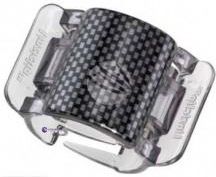 Linziclip Midi Black Grey Clear Wings Klamra Do Włosów