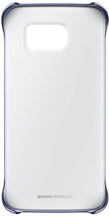 Samsung Clear Cover do Galaxy S6 Edge Czarny (EF-QG925BBEGWW)