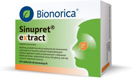 Sinupret Extract 20 tabletek