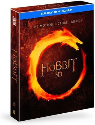 Hobbit Trylogia 3D (Blu-ray)