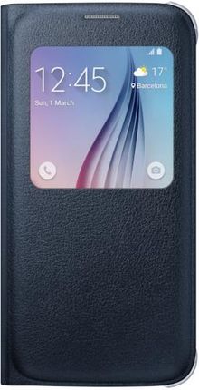 Samsung S-View Cover do Galaxy S6 Czarny (EF-CG920PBEGWW)