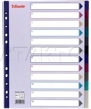 Zdjęcie Esselte Przekładki Pp A4 12K Maxi Multicolor  - Tychy