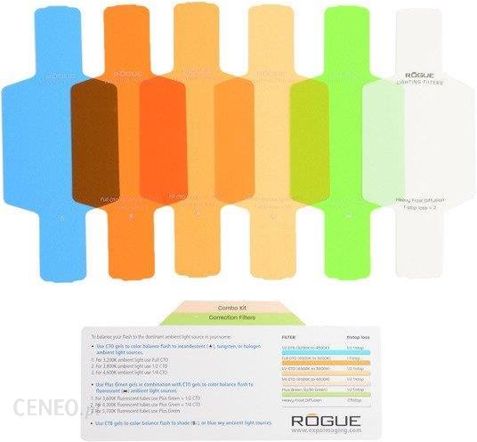 Rogue FLASH Gels - Combo Filter Kit - zestaw kolorówych filtrów żelowych