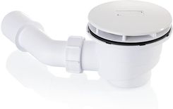 Huppe Easystep Syfon okrągły korek biały przepływ do 0.6 l/s 215480R55