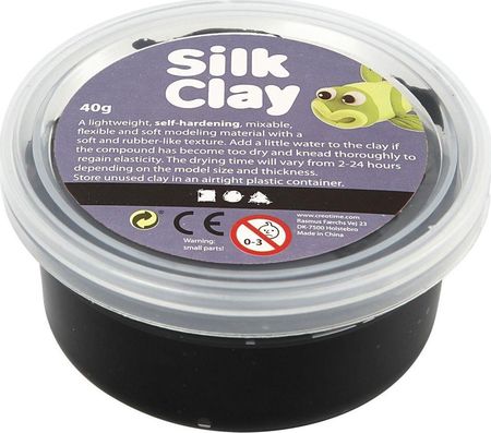 Stepp Masa Plastyczna Silk Clay 40 Gram Czarna 79102