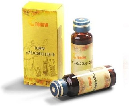 Fohow Eliksir Trzy Klejnoty Feniks (Sanbao Oral Liquid) 4 flakony po 30ml