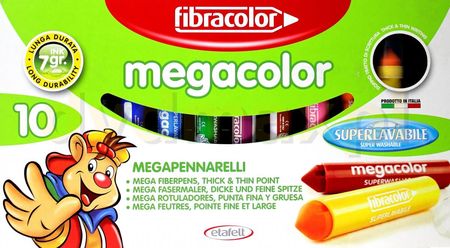 Fibracolor Mazaki Megacolor 10 Kol.