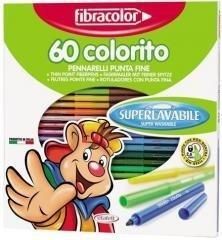 Fibracolor Pisaki Colorito 2,6 Mm 60 Kol.